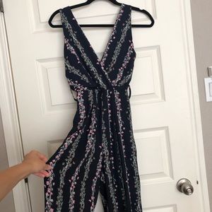 Floral Jumpsuit